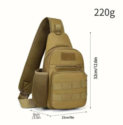 Men’s Tactical Multifunctional Crossbody Shoulder Bag