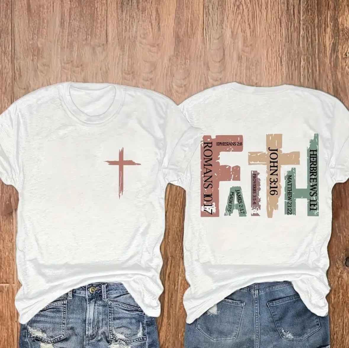 “Faith” Cross T-Shirt