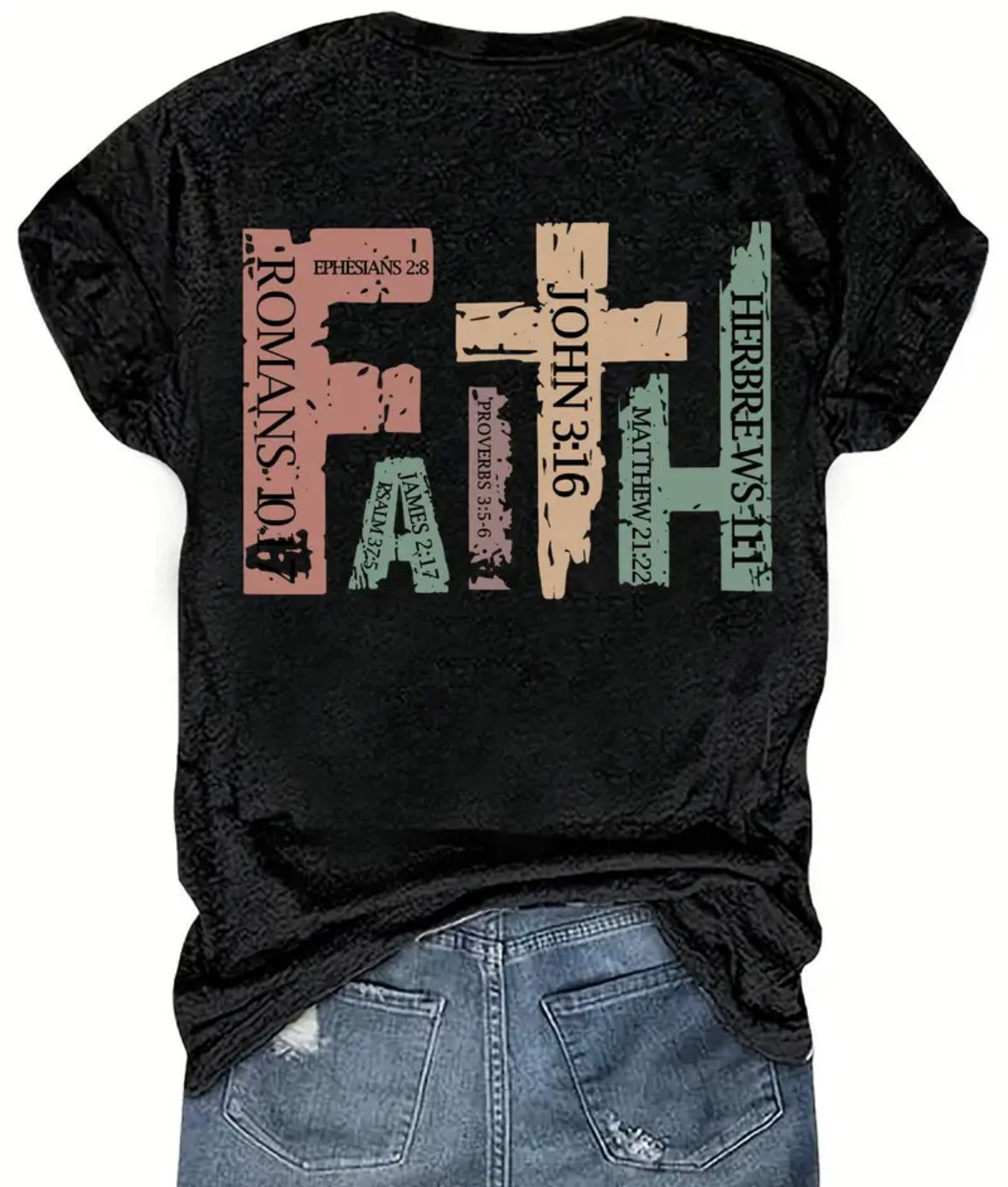 “Faith” Cross T-Shirt