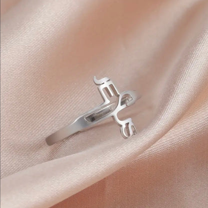 Stainless Steel Jesus Cross Ring