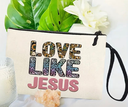 “Love Like Jesus” Travel Accessory Bag