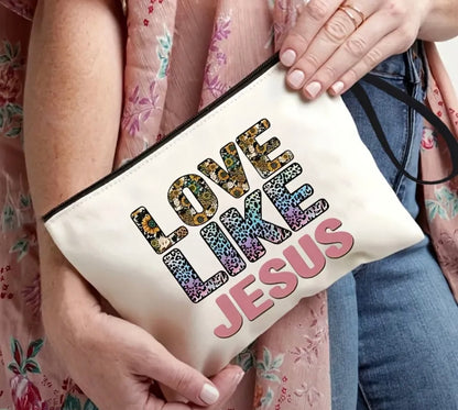 “Love Like Jesus” Travel Accessory Bag