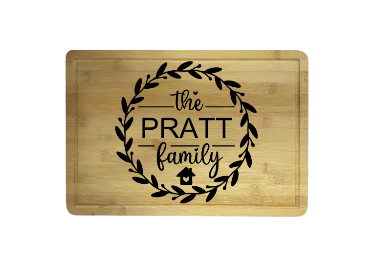 Custom Engraved High Quality Bamboo Cutting Board