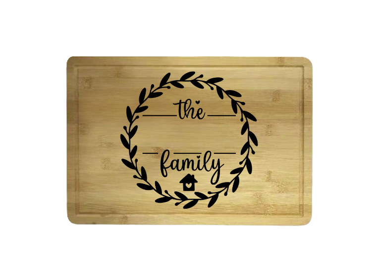 Custom Engraved High Quality Bamboo Cutting Board