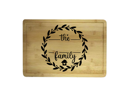 Custom Engraved High Quality Bamboo Cutting Board