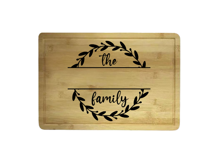 Custom Engraved High Quality Bamboo Cutting Board