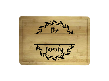 Custom Engraved High Quality Bamboo Cutting Board