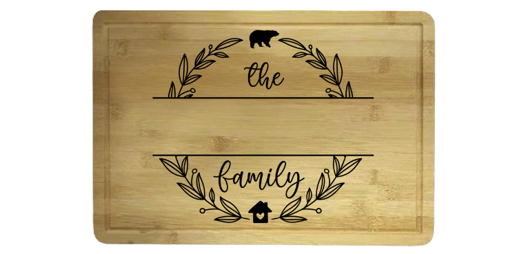 Custom Engraved High Quality Cutting Board