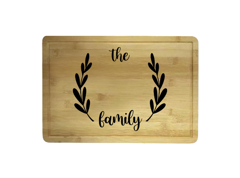 Custom Engraved High Quality Bamboo Cutting Board