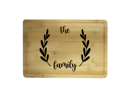 Custom Engraved High Quality Bamboo Cutting Board