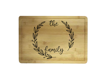 Custom Engraved High Quality Bamboo Cutting Board