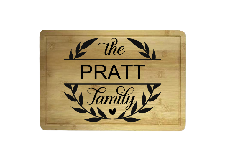 Custom Engraved High Quality Cutting Board