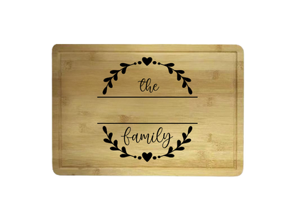 Custom Engraved High Quality Bamboo Cutting Board