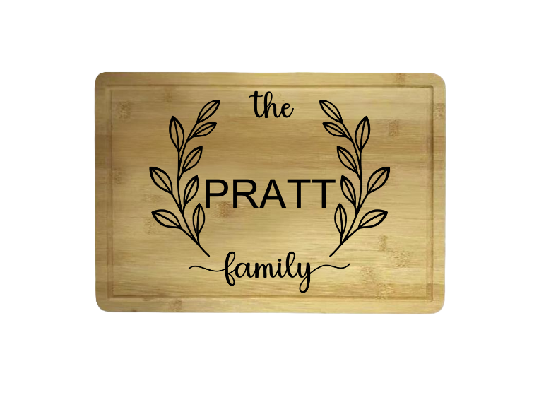 Custom Engraved High Quality Cutting Board