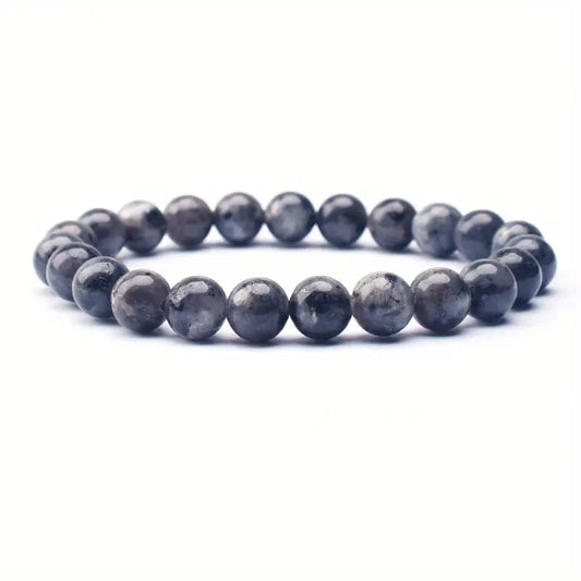 8mm Labradorite Natural Stone Beads String Bracelet